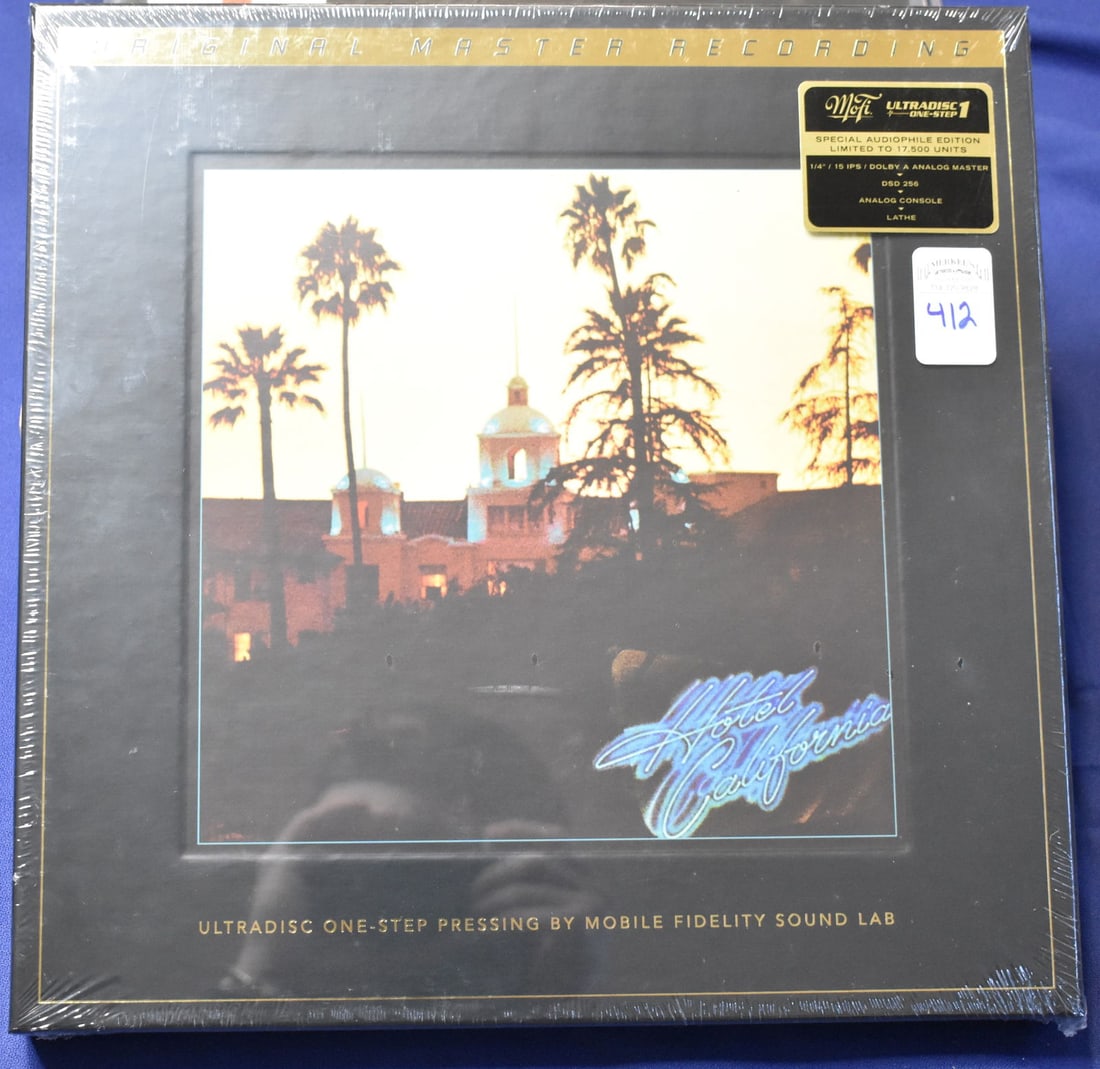 Eagles Hotel California Original Master Recording SEALED Ultradisc UD1S 2-028 Limited Edition 17,500 (1 of 2)