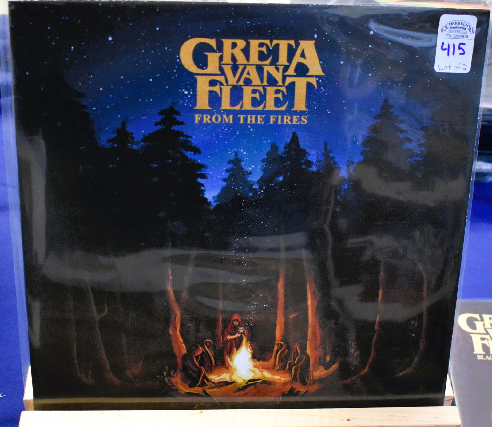 2 Greta Van Fleet LPs 'Black Smoke Rising' & 'From The Fires' (1 of 4)