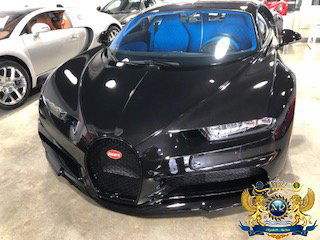 2018 Bugatti Chiron: 2018 Bugatti Chiron, 280 Miles, 1 owner, US, Beverly Hills, Carbon Color, Grand Prix interior, MSRP over $3.5m. 2-3+ years waiting list.