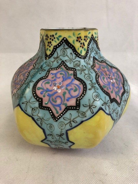 Thomas Webb vases: Thomas Webb vases16 cm high, Beautiful pair