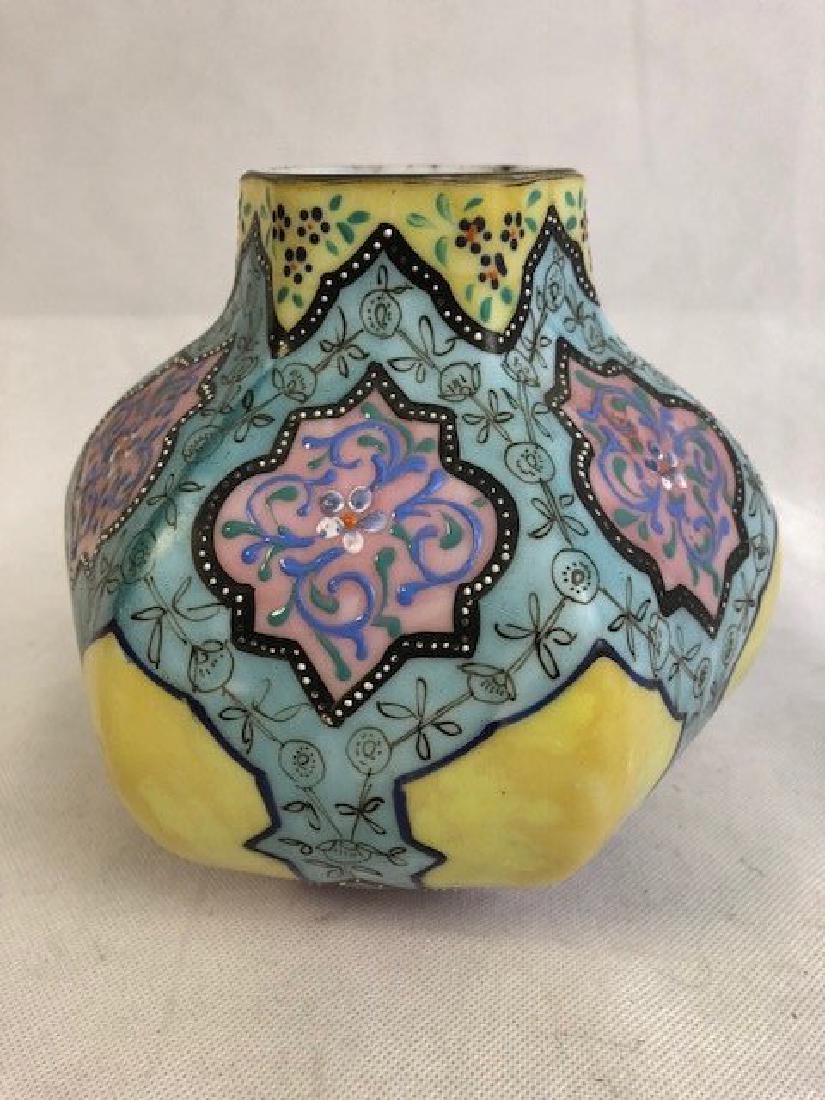 Thomas Webb vases: Thomas Webb vases16 cm high, Beautiful pair