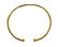 NIALAYA CZ GOLD STERLING 925 SILVER BANGLE BRACELET - 5