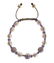 NIALAYA PURPLE CZ PEARL 925 SILVER BRACELET