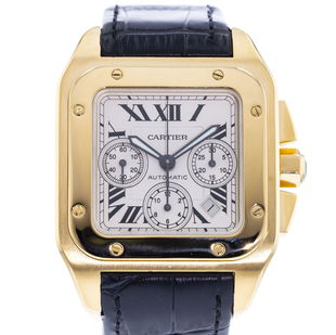 Cartier Santos 100 W20096y1 Men S Watch Dec 15 2019 Ny Elizabeth In Ca