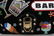 LUCIA Black Velvet Crystal BAR Shoulder Purse - 3