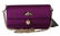 Purple DORINA Crystal Embellished Women Purse Bag