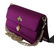 Purple DORINA Crystal Embellished Women Purse Bag - 5