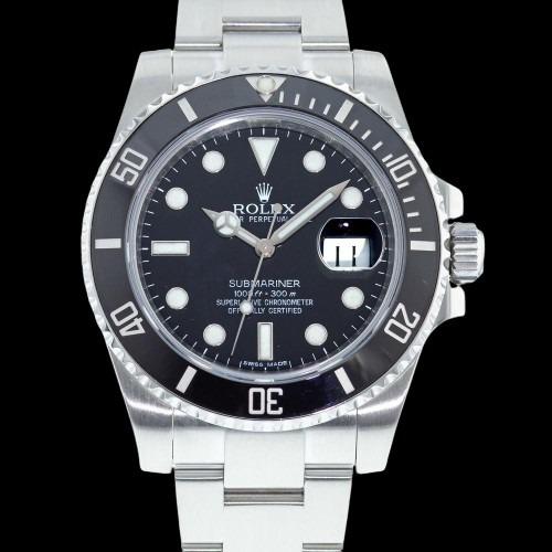 Rolex Submariner: Brand: Rolex Model: Submariner Case Size: 40mm Movement: Automatic Material: Stainless Steel Band Material: Stainless Steel Box: No Papers: No