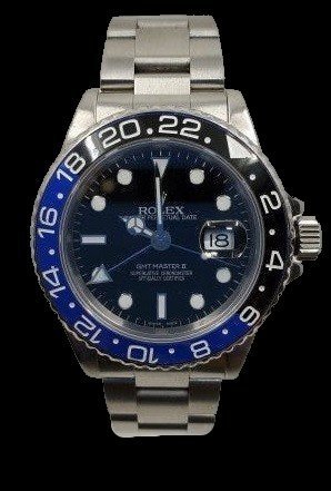 Custom Rolex GMT Master II: Brand: Rolex Model: GMT-Master Case Size: 40mm Movement: Automatic Material: Stainless Steel, after market custom bezel Box: Yes Papers: No