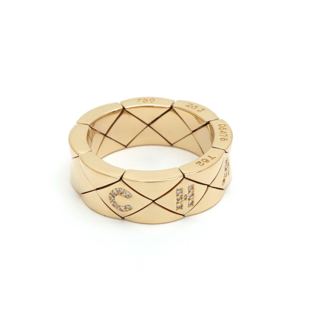 Chanel outlet matelasse ring