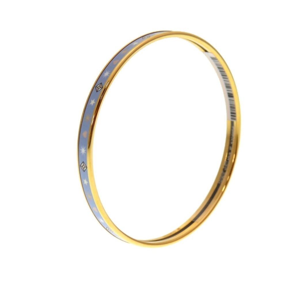 HERMES ENAMEL CHORUS STELLARIUM BANGLE BRACELET: Brand: Hermes Type: Bangle Material: Cloisonné/enamel, Metal Accessories: Box, Dust bag