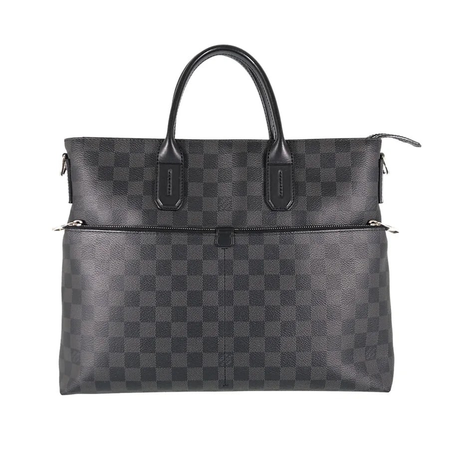 LOUIS VUITTON DAMIER 7 DAYS A WEEK BRIEFCASE: Brand: Louis Vuitton Type: Briefcase Material: PVC Specification: Two outside pockets, five inside pockets, and two pen holders Size: W:14.4" H:11.8" D:3.1" Handle: 10.2" Shoulder: 55.5" Accessories: 
