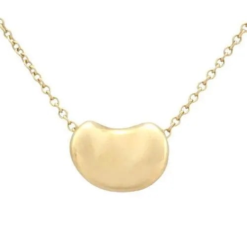 TIFFANY & CO. ELSA PERETTI BEANS 18K YELLOW GOLD NECKLACE: Brand: Tiffany & Co. Type: Necklace Material: 18K Yellow Gold Chain length: 41cm