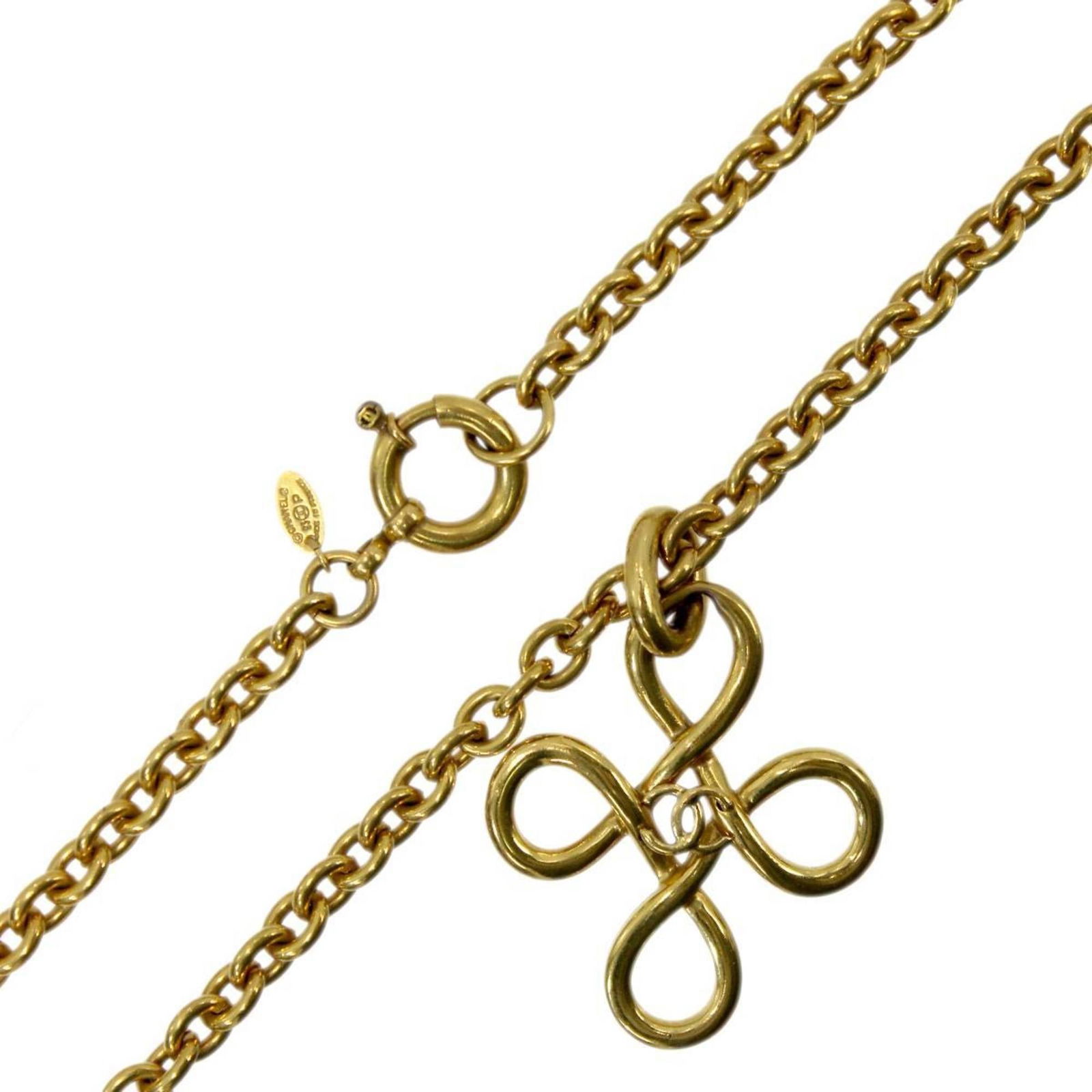 CHANEL COCO MARK CROSS NECKLACE: Brand: Chanel Type: Necklace Season: Vintage Weight: 126.3g / 4.45oz. Neck Circumference: 68 cm / 26.77'' Pendant size: 65mm x 55mm / 2.55'' x 2.16''