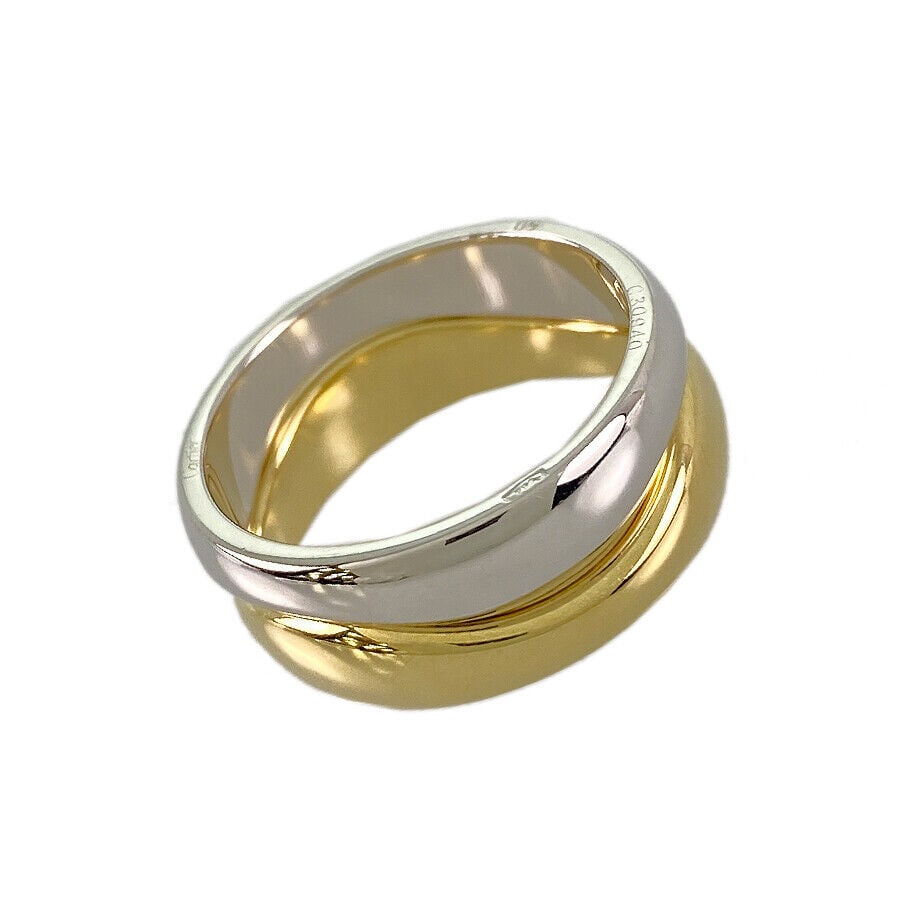 CARTIER LOVE ME 18K YELLOW & WHITE GOLD RING: Brand: Cartier Type: Ring Material: 18K Yellow & White Gold Ring Size: 5 Weight: 7.8g Accessories: Box, Sales Certificate