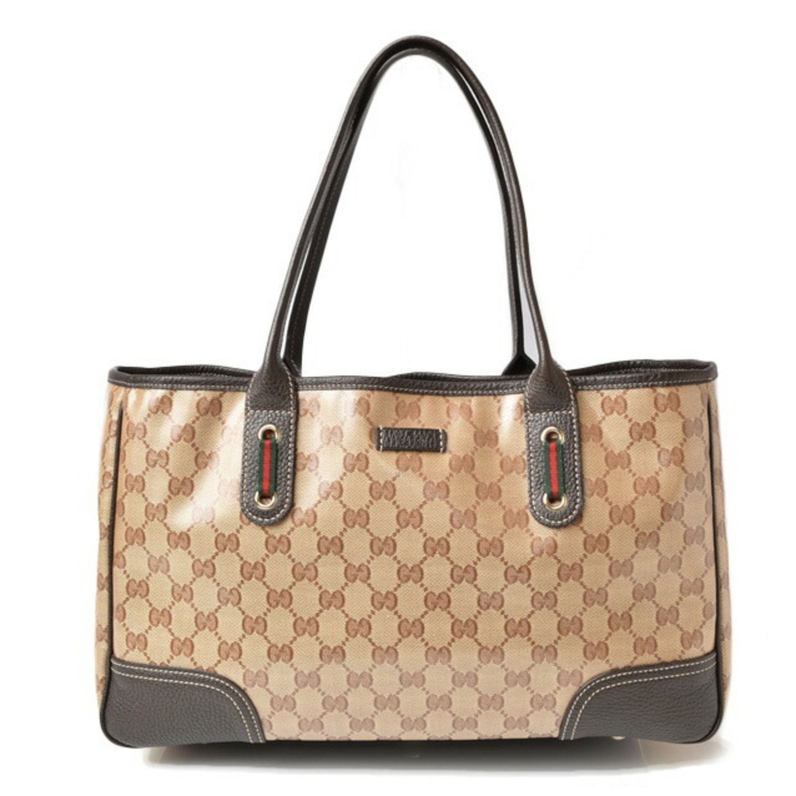 Gucci Tote Bag: Gucci Tote Bag Brand: Gucci Type: Shoulder bag, Tote bag Material: Coated canvas Leather Leather/Fur Type: Calfskin Color: Beige, Brown Gender: Women Size (HxWxD): 22cm x 39cm x