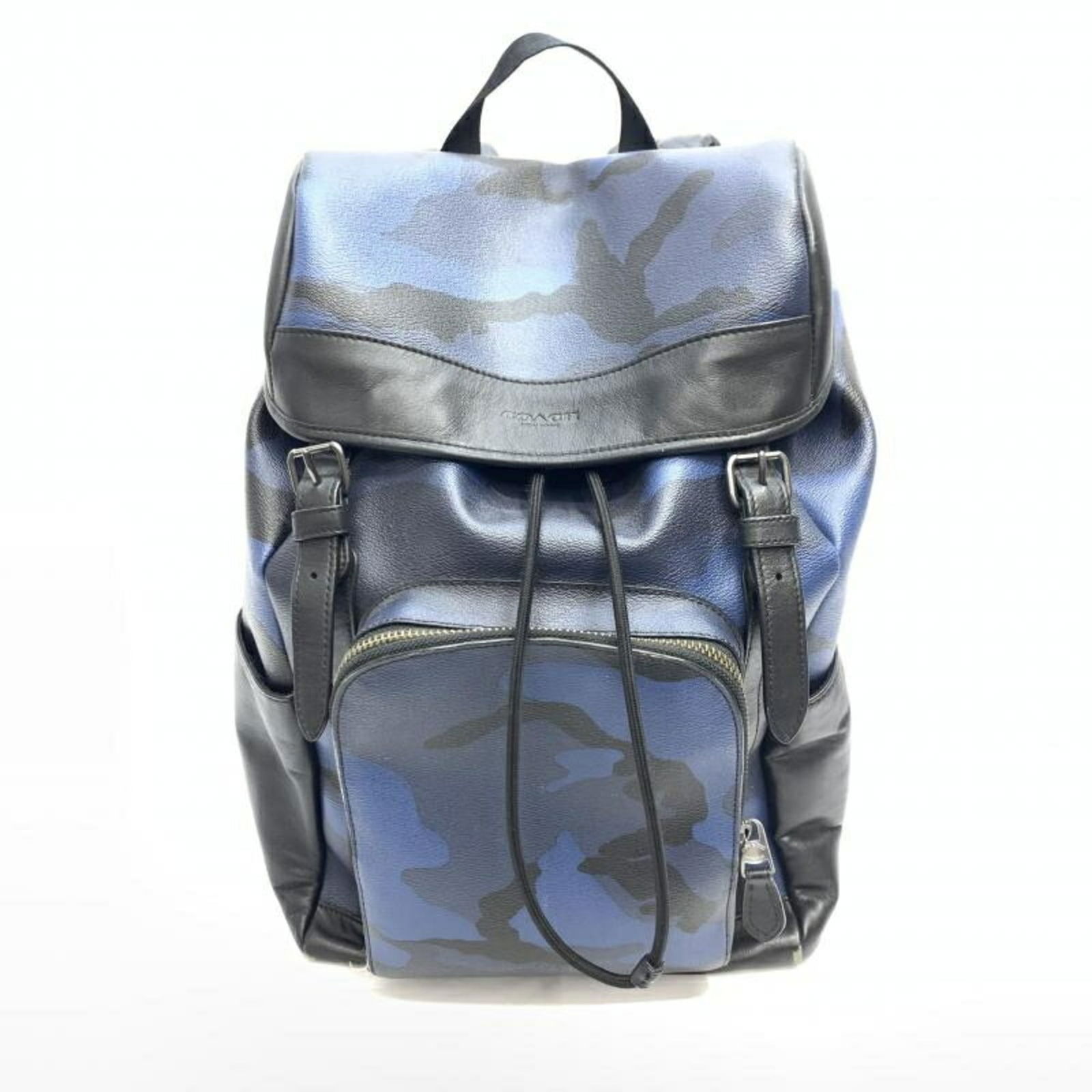 Coach Leather Backpack Camouflage: Coach Leather Backpack Camouflage Brand: Coach Model: F55960 Type: Backpack Pattern: Camouflage Gender: Men,Women Size (HxWxD): 38cm x 27cm x 13cm / 14.96'' x 10.62'' x 5.11'' Accessorie