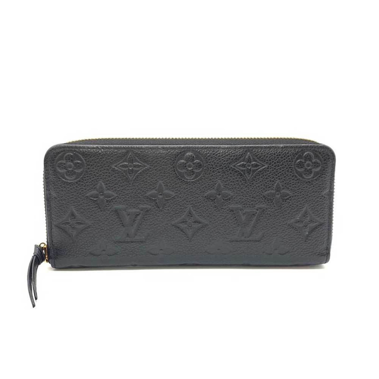 Louis Vuitton Wallet Portefeuille Clece: Louis Vuitton Wallet Portefeuille Clece Brand: Louis Vuitton Line: Monogram Empreinte Model: M60171 Type: Long wallet (bi-fold) Gender: Women Material: Monogram Empreinte Color: Black, No