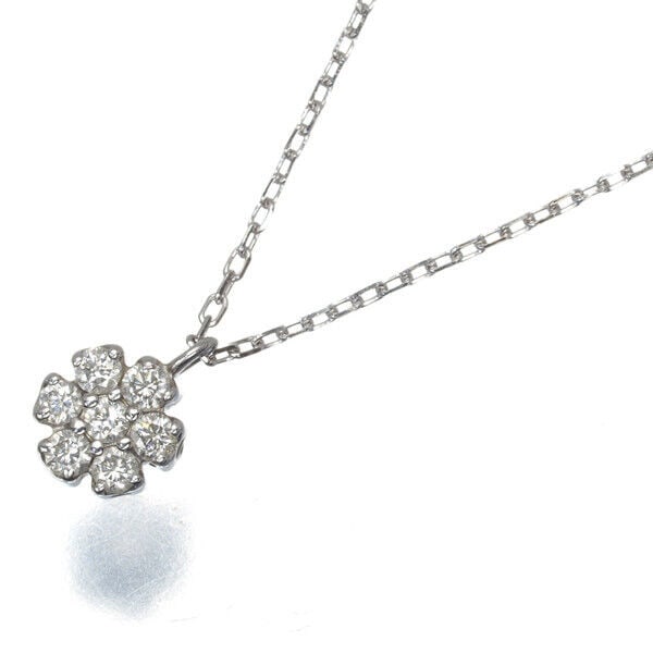 Ponte Vecchio Necklace Black&Clear Diamond 0.13ct/0.11ct: Ponte Vecchio Necklace Black&Clear Diamond 0.13ct/0.11ct Condition: Pre-owned Consignor Notes: ?Pre-owned. Please see Item Description.? Brand: Ponte Vecchio Type: Necklace Metal Purity: 18k Style