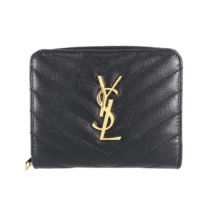 Saint Laurent 668288 Wallet: Saint Laurent 668288 Wallet Condition: Pre-owned Consignor Notes: ?Good : Used with a few stains and/or scratches. iz-2105015253859? Brand: SAINT LAURENT Style: wallet Material: leather Color: Bla