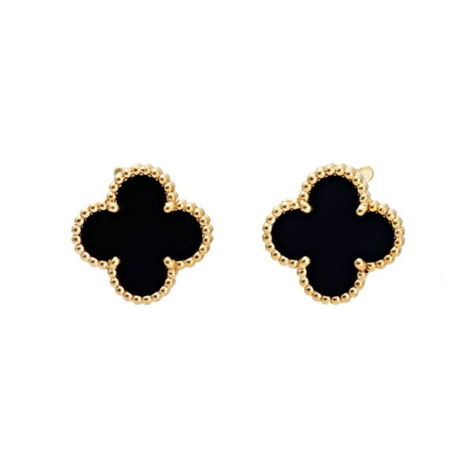 VAN CLEEF & ARPELS VAN CLEEF ARPELS VINTAGE ALHAMBRA: Van Cleef & Arpels Van Cleef Arpels Vintage Alhambra Brand: Van Cleef & Arpels Type: Stud Earrings Material: Yellow Gold (18K) Color: Yellow Gold Size: 15.00mm x 15.00mm / 0.59'' x 0.59'' Accesso