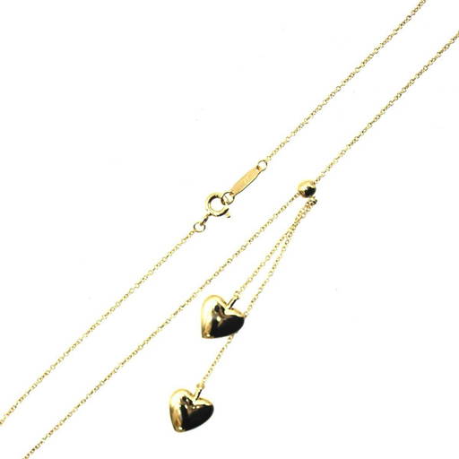 Tiffany & Co 18k Gold Full Heart Necklace
