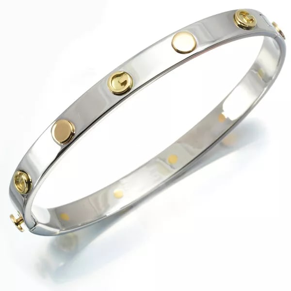 GUCCI BRACELET G LOGO BANGLE: GUCCI Bracelet G Logo Bangle Brand: Gucci Type: Bracelet Material: 18K/750/Yellow Gold Color: None Size: Inner circumference: 17 Engraved / 17cm, Bracelet Width: 7.0mm Accessories: None A