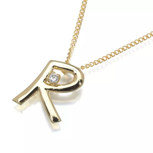 MIKIMOTO NECKLACE DIAMOND: MIKIMOTO Necklace Diamond Brand: Mikimoto Type: Necklace Material: 18K/750/Yellow Gold Color: None Size: Necklace length: 37cm, Pendant size: 11.7 x 10.0mm Accessories: None Accessories N