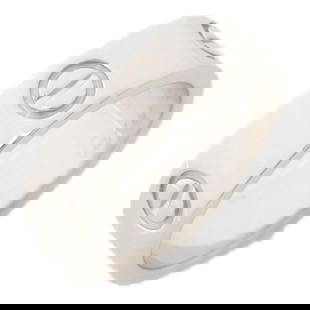 CARTIER LOVE RING RING SILVER K18WG: CARTIER love ring Ring Silver K18WG Brand: Cartier Type: Band ring Material: White gold Color: Silver Size: 6 - 6.25 Accessories: None Accessories Notice: When purchasing pre-owned goods,