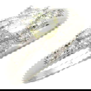 JEWELRY DIALING RING CLEAR PT900P: JEWELRY Dialing Ring Clear Pt900P Brand: Other Type: Band ring Material: Platinum Color: Other Size: 5.5 - 5.75 Accessories: None Accessories Notice: When purchasing pre-owned goods, please