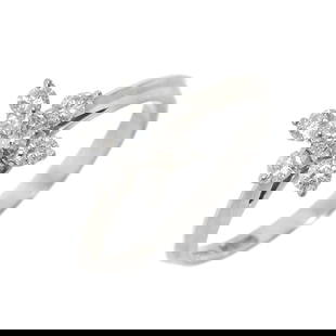 TIFFANY & CO BUTTERCUP RING DIAMOND: Tiffany & Co Buttercup Ring Diamond Brand: Tiffany Type: Band ring Material: Platinum 950 Color: None Size: 4.5 Accessories: None Accessories Notice: When purchasing pre-owned goods, please
