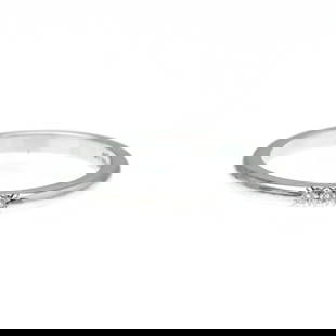 TIFFANY FOREVER BAND RING DIAMOND PLATINUM BAND RING: Tiffany Forever Band Ring Diamond Platinum Band Ring Brand: Tiffany Type: Band ring Material: Platinum Color: Silver Size: 6 Accessories: None Accessories Notice: When purchasing pre-owned