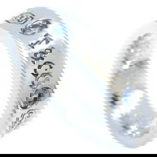 TIFFANY&CO. TIFFANY 1837 NARROW RING, SAPPHIRE: Tiffany&Co. Tiffany 1837 Narrow Ring, Sapphire Brand: Tiffany Type: Band ring Material: Silver 925 Color: None Size: 4.75 - 5 Accessories: None Accessories Notice: When purchasing pre-owned