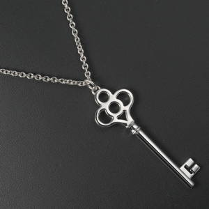 TIFFANY CROWN KEY NECKLACE SILVER 925