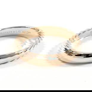 TIFFANY&CO BAND RING, 18K , 7K WOMEN'S: Tiffany&Co Band Ring, 18K , 7K Women's Brand: Tiffany Type: Band ring Material: Yellow gold (18K) Color: Gold Size: 4 Accessories: None Accessories Notice: When purchasing pre-owned goods,