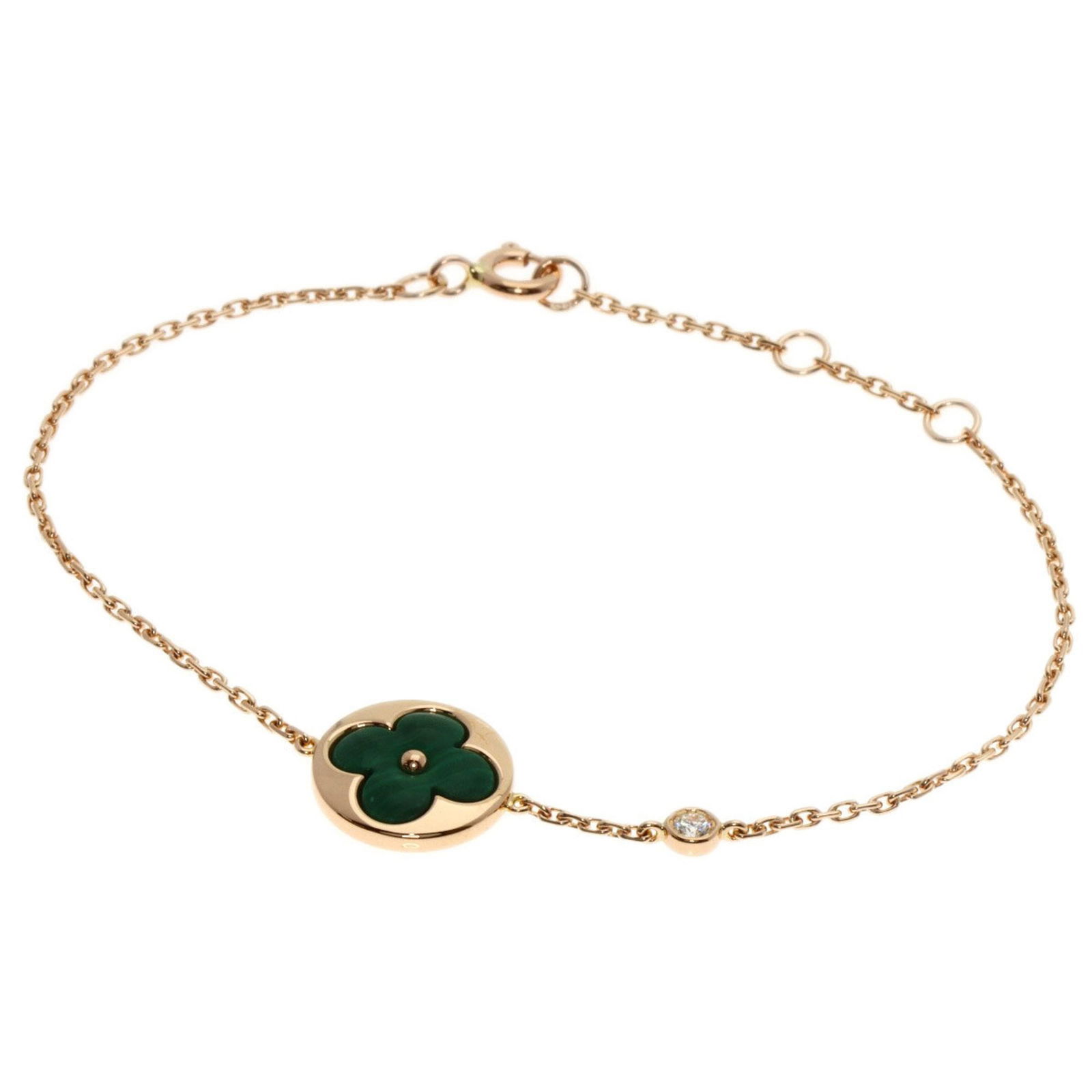 LOUIS VUITTON BRACELET SUN BLOSSOM: LOUIS VUITTON Bracelet Sun Blossom Brand: Louis Vuitton Type: Charm bracelet Material: Pink gold (18K) Color: None Size: Length; 17cm / 6.69, Width; 1.2mm / 0.04'' Accessories: None Acce