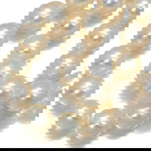 MIKIMOTO NECKLACE AKOYA PEARL: MIKIMOTO Necklace Akoya Pearl Brand: Mikimoto Type: Necklace Material: 14K/585/White Gold Color: None Size: length: 46cm Accessories: None Accessories Notice: When purchasing pre-owned