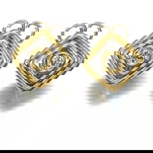 GIANMARIA BUCCELLATI EARRINGS DIAMOND: GIANMARIA BUCCELLATI Earrings Diamond Brand: Gianmaria Buccellati Type: Earrings Material: 18K/750/Yellow Gold Color: None Size: 12.2 x 12.8mm Accessories: None Accessories Notice: When