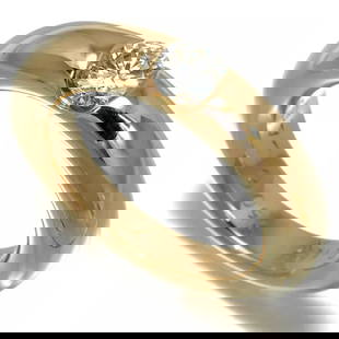 CARTIER RING DIAMOND ELLIPSE: Cartier Ring Diamond Ellipse Brand: Cartier Type: Ring Material: 18K/750/Yellow Gold Color: None Size: 6 Accessories: None Accessories Notice: When purchasing pre-owned goods, please refer