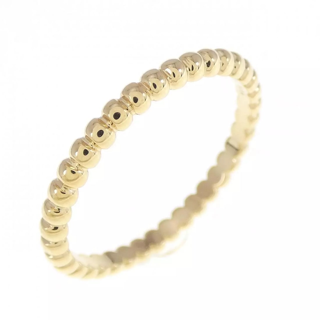 VAN CLEEF & ARPELS PERRELET SMALL RING: Van Cleef & Arpels PERRELET Small Ring Brand: Van Cleef & Arpels Type: Ring Material: 750 Yellow Gold Color: None Size: 6.5-7 Accessories: None Accessories Notice: When purchasing pre-own