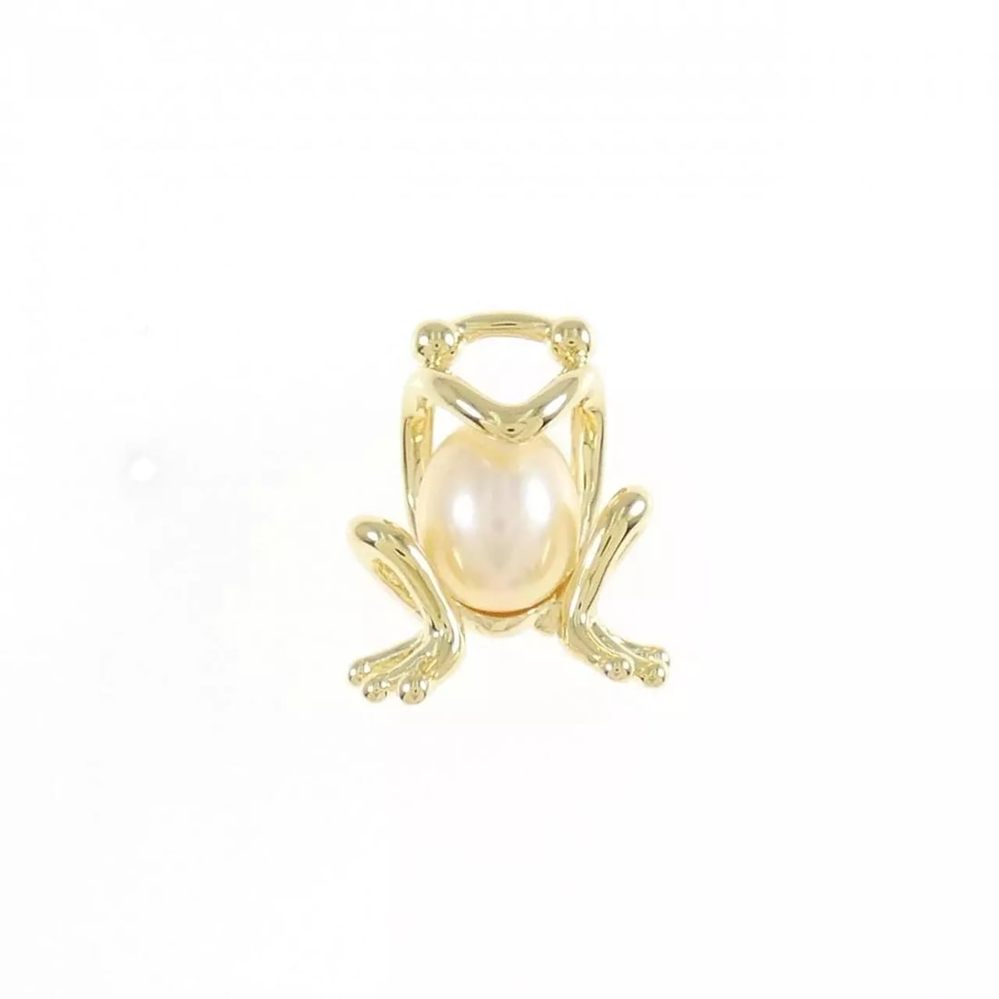 MIKIMOTO FRESHWATER PEARL BROOCH: MIKIMOTO Freshwater Pearl Brooch Brand: MIKIMOTO Type: Pendant Brooch Material: K18 Yellow Gold Color: None Size: HxW: 15.0mmx11.8mm Accessories: None Accessories Notice: When purchasing