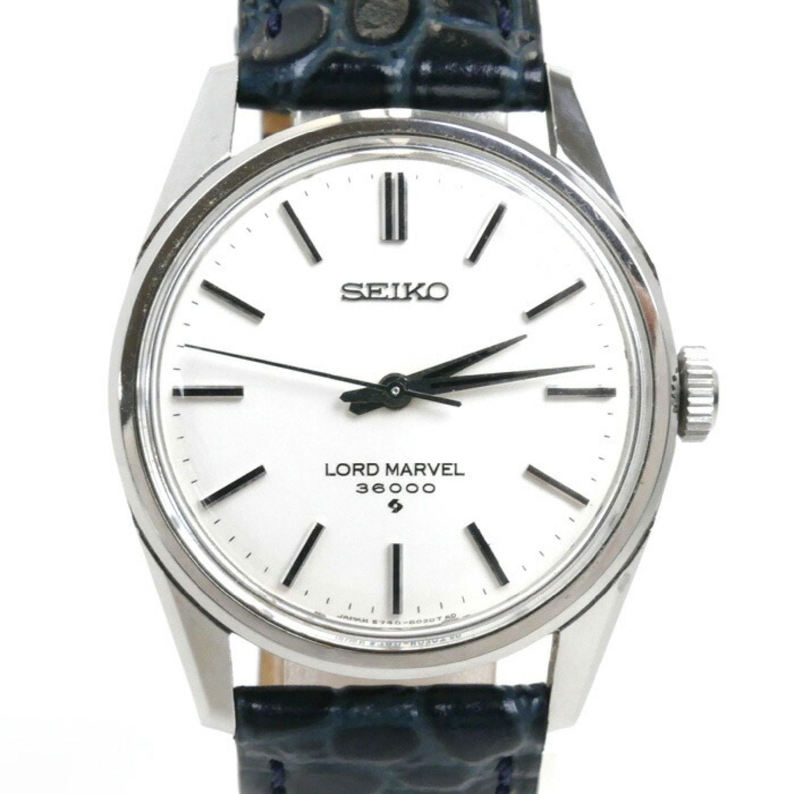 SEIKO LORD MARVEL WATCH, HAND-WOUND, HI-BEAT MODEL: SEIKO Lord Marvel Watch, Hand-wound, Hi-beat model Brand: Seiko Type: Wristwatch Material: Stainless steel Color: Silver Size: Case Diameter 35mm / 1.38'' Accessories: None Accessories No