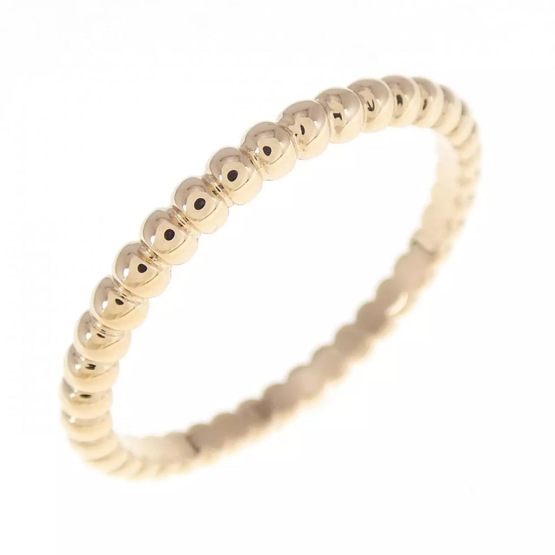 VAN CLEEF & ARPELS PERRELET SMALL RING: Van Cleef & Arpels PERRELET Small Ring Brand: Van Cleef & Arpels Type: Ring Material: 750 Pink Gold Color: None Size: 8-8.5 Accessories: None Accessories Notice: When purchasing pre-owned