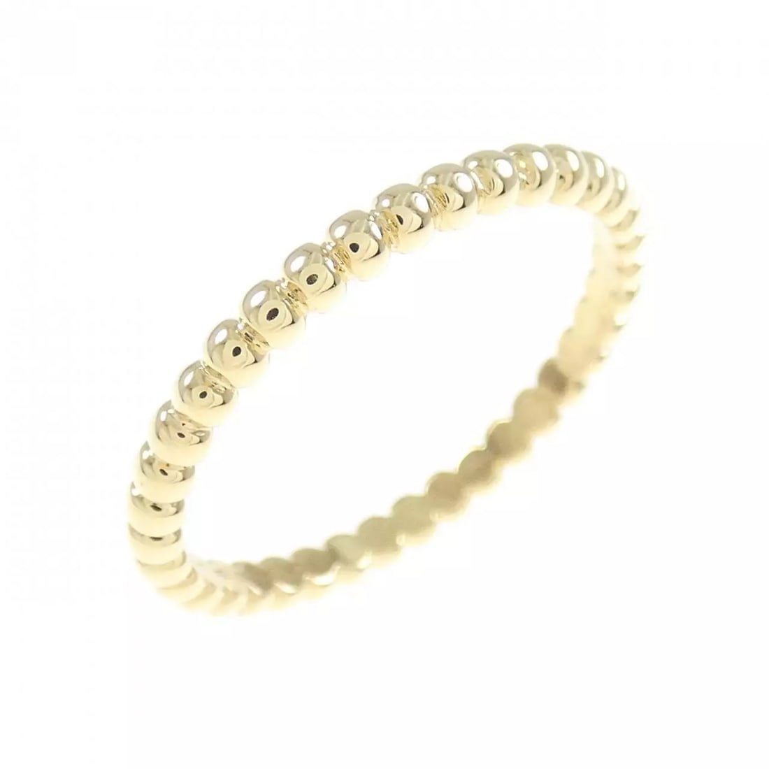 VAN CLEEF & ARPELS PERRELET SMALL RING: Van Cleef & Arpels PERRELET Small Ring Brand: Van Cleef & Arpels Type: Ring Material: 750 Yellow Gold Color: None Size: 7 Accessories: None Accessories Notice: When purchasing pre-owned g
