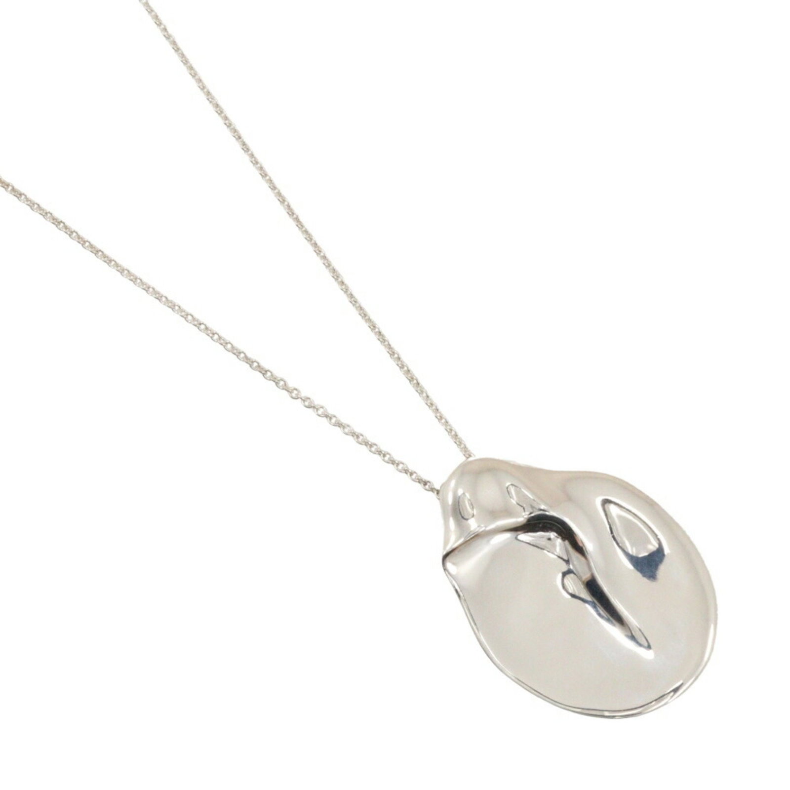 TIFFANY MADONNA NECKLACE ELSA PERETTI SILVER 925: TIFFANY Madonna Necklace Elsa Peretti Silver 925 Brand: Tiffany Type: Necklace Material: Silver 925 Color: Silver Size: Neck Circumference: 76.5 cm / 30.11'' Accessories: None Accessories