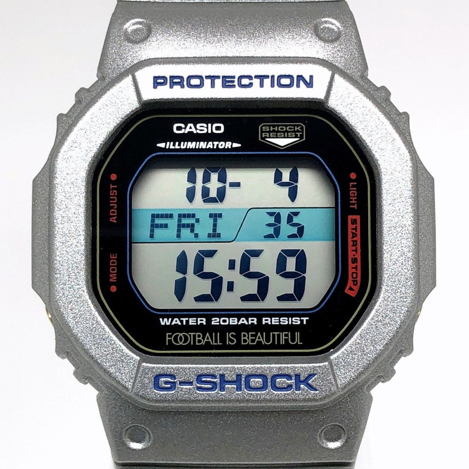 G-SHOCK CASIO WATCH BOMBONERA TRIPLE NAME 2006 LIMITED: G-SHOCK CASIO Watch Bombonera Triple Name 2006 Limited Brand: Casio Type: Wristwatch Material: None Color: None Size: none Accessories: None Accessories Notice: When purchasing pre-owned