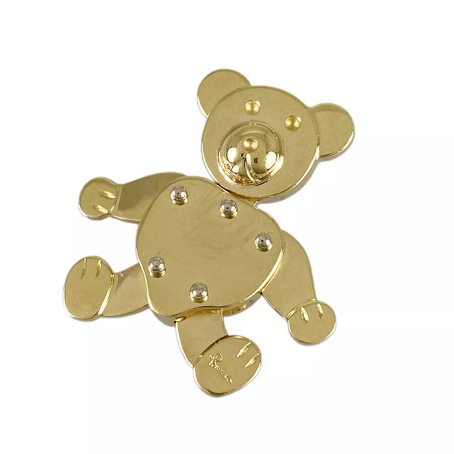 POMELLATO ORSETTO YELLOW GOLD PENDANT TOP: Pomellato Orsetto Yellow gold Pendant top Brand: Pomellato Type: Pendant top Material: 18K Yellow Gold Color: Gold Size: Top size: 26.3mm×25.3mm Accessories: None Accessories Notice: When