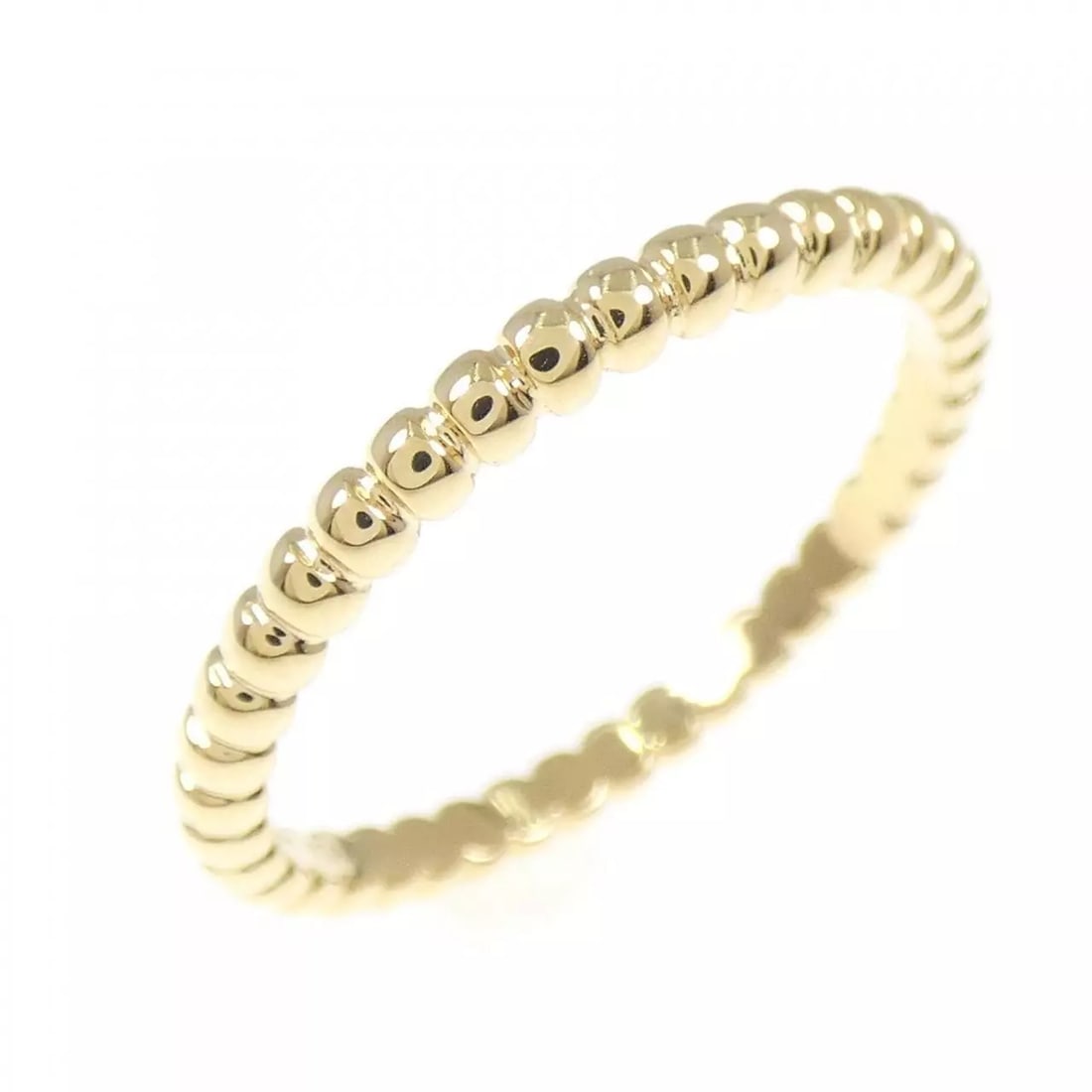 VAN CLEEF & ARPELS PERRELET SMALL RING: Van Cleef & Arpels PERRELET Small Ring Brand: Van Cleef & Arpels Type: Ring Material: 750 Yellow Gold Color: None Size: 8 Accessories: None Accessories Notice: When purchasing pre-owned g