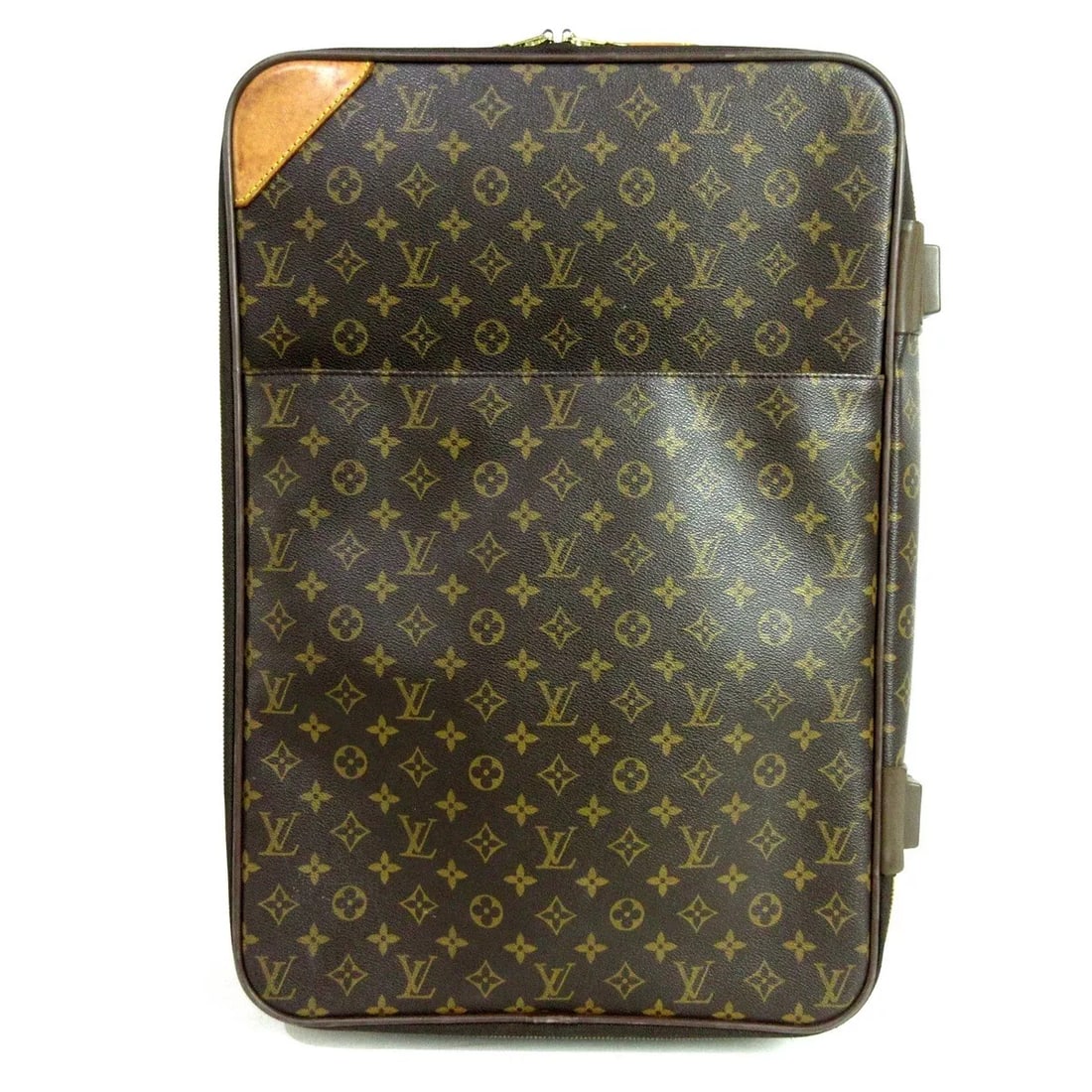 LOUIS VUITTON PEGASE MONOGRAM: LOUIS VUITTON Pegase Monogram Brand: LOUIS VUITTON Type: Suitcase Material: Monogram Canvas Color: Monogram Size: Height: 21.65 inch (55 cm)Width: 15.75 inch (40 cm)Depth: 7.87 inch (20 cm)Handle: 1.1