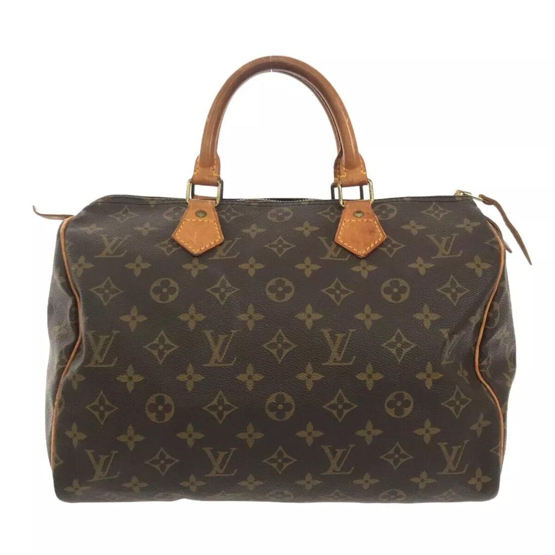 LOUIS VUITTON SPEEDY 30 MONOGRAM HANDBAG: LOUIS VUITTON Speedy 30 Monogram Handbag Brand: LOUIS VUITTON Type: Handbag Material: Monogram Canvas Color: Monogram Size: Height: 8.27 inch (21 cm)Width: 11.81 inch (30 cm)Depth: 6.69 inch (17 c